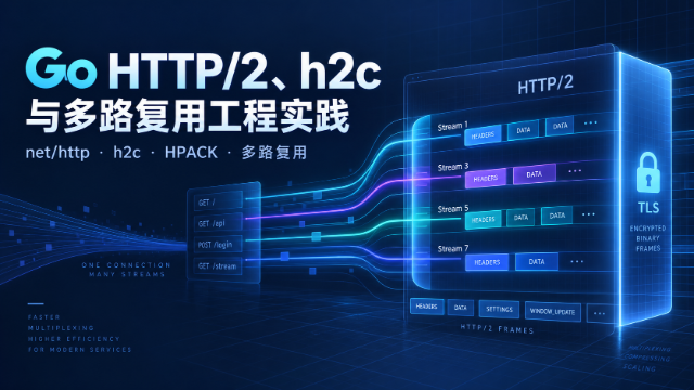 Go HTTP/2、h2c 与多路复用工程实践
