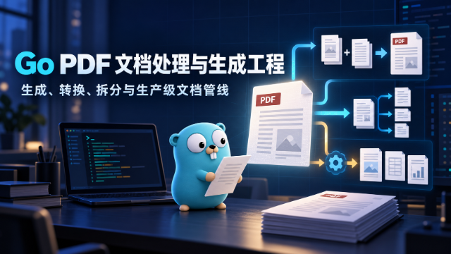 Go PDF 文档处理与生成工程