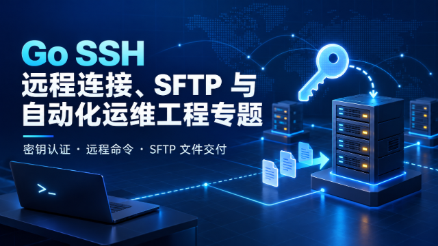 Go SSH 远程连接、SFTP 与自动化运维工程专题