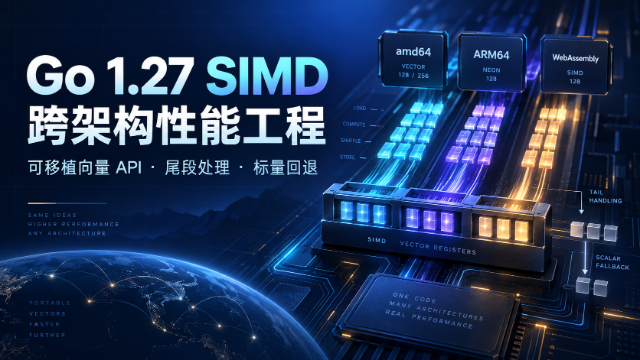 Go 1.27 SIMD 跨架构性能工程