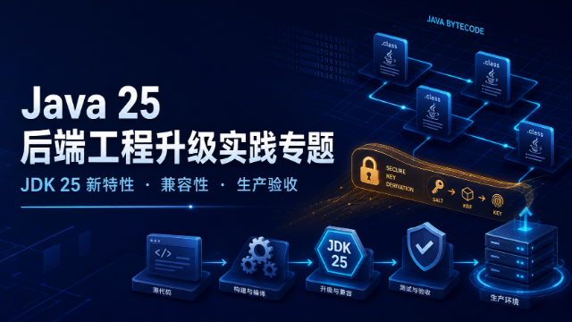Java 25 后端工程升级实践专题