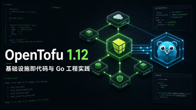 OpenTofu 1.12 基础设施即代码与 Go 工程实践专题