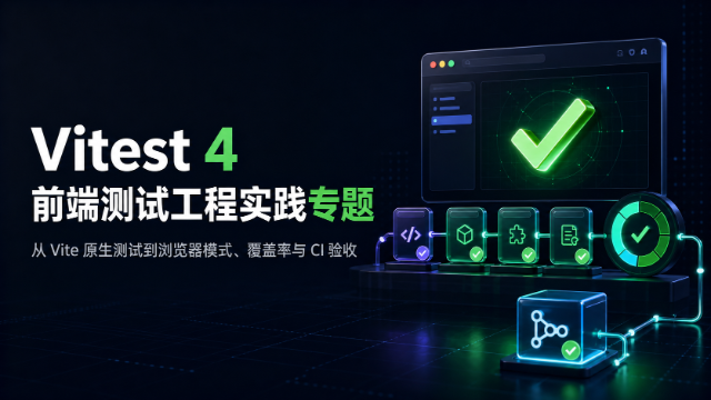 Vitest 4 前端测试工程实践专题